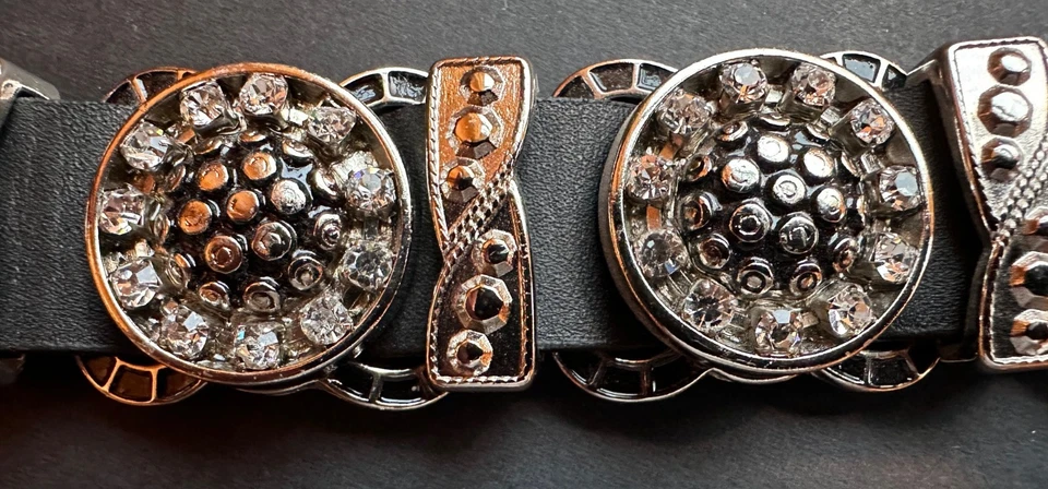 Christine Alexander Western BLING ремень Sz-L б/у идеальный - Изображение 4 из 4