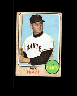 1968 Topps 419 Jack Hiatt POOR #D1,397757 - Image 1 of 2