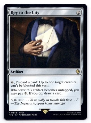 Key to the City NM Commander: Final Fantasy 0348 MTG Regular
