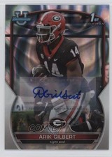 2022 Bowman U Chrome Prospect Lava Refractor 109/199 Arik Gilbert #54 Auto 1op7