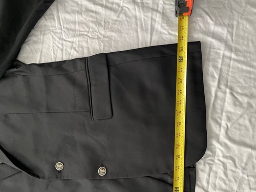 Brooks Brothers Blazer Men 46L Black Madison Saxxon Wool Classic USA VTG 1818 - Picture 14 of 21