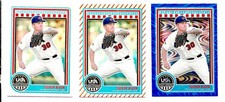 (3) 2025 Panini Stars and Stripes Tucker Biven #82 Collegiate See Description