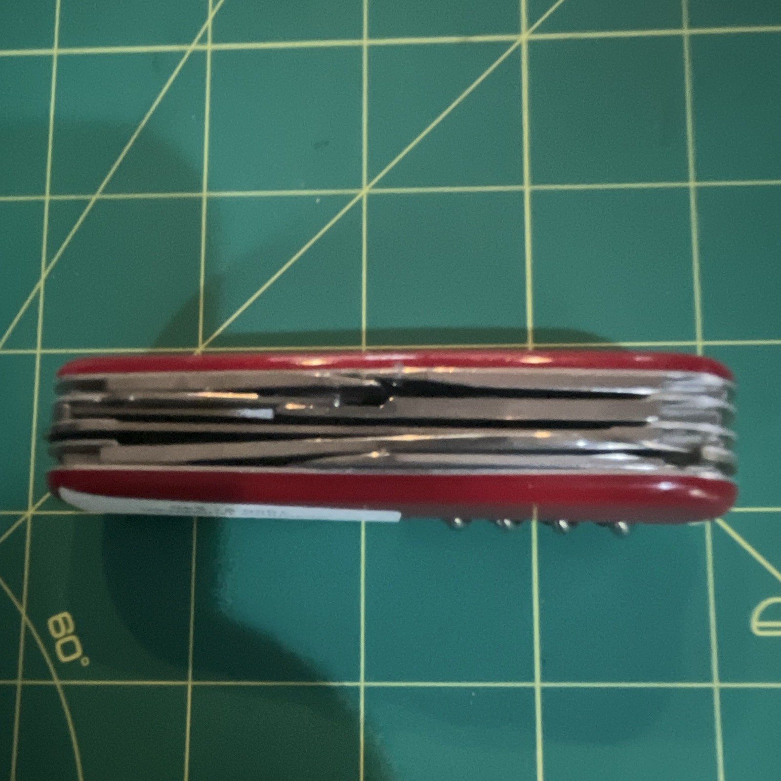 Victorinox Huntsman 91mm Red Swiss Army Multi-Tool 15 Tools S 1986-91 ...