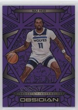 2024-25 Panini Obsidian Electric Etch Purple Flood 28/75 Naz Reid #74 5y7