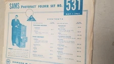 Sams Photo Fact Set 531 5/61 Missing Folder #6 (D)