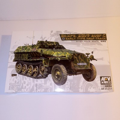 AFV 1/35 Scale Sd.Kfz. 251/9 Ausf.C Early Type Half-Track