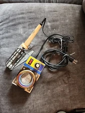 Electric Solder Melting Pot 110V Soldering Bath w/ Iron and Stand (no inner pot)