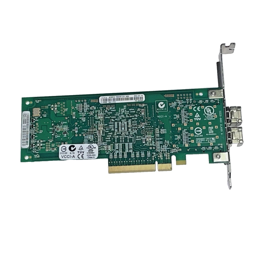 QLogic QLE2562-IBMX 00Y5629 FC Dual-Port 8 Gb PCIe x8 Network Adapter FP - Bild 2 von 4