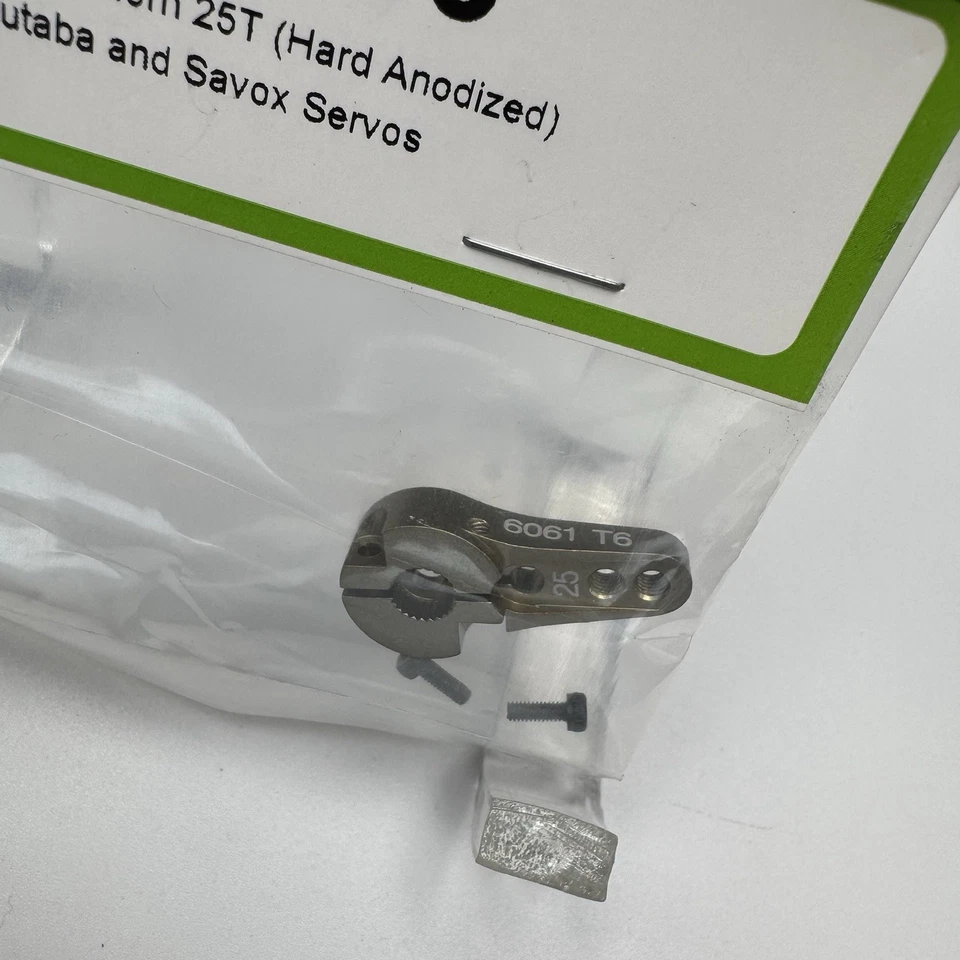 Axial Racing AX30836 Aluminum Servo Horn (25T) Hard Anodized Brand New Sealed - Image 3 of 4