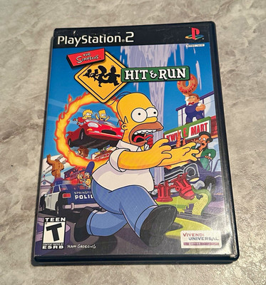 The Simpsons: Hit & Run (Sony PlayStation 2, PS2) CIB Tested
