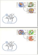 German Democratic Republic #2622-2627 FDC, 1987