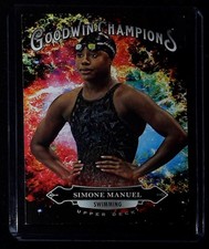 2020 Upper Deck Goodwin Champions #117 Simone Manuel Splash Of Color