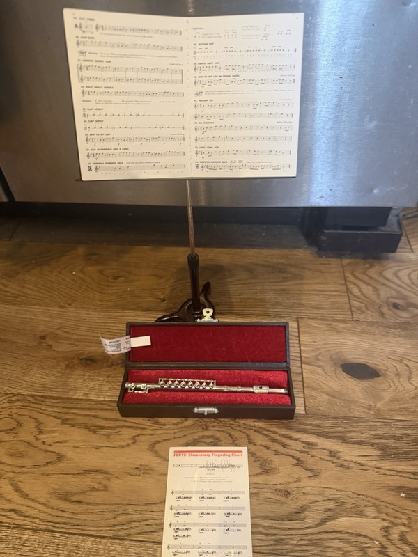 American Girl Flute Set with Music Stand Retired