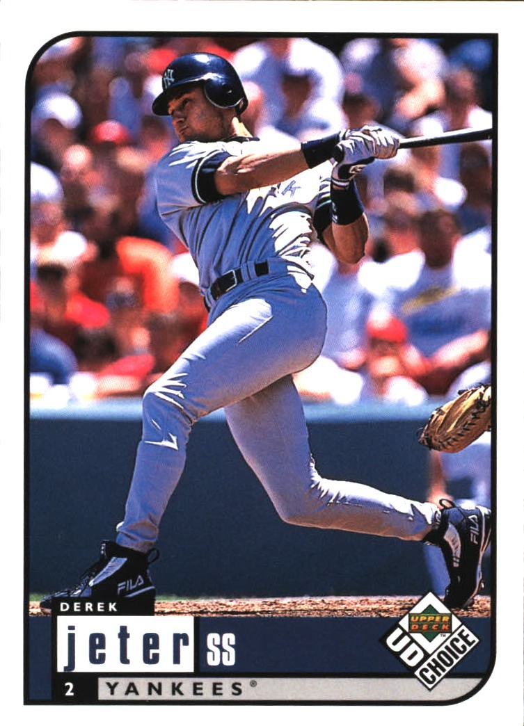 1999 UD Choice Preview Derek Jeter #115 New York Yankees FREE SHIPPING
