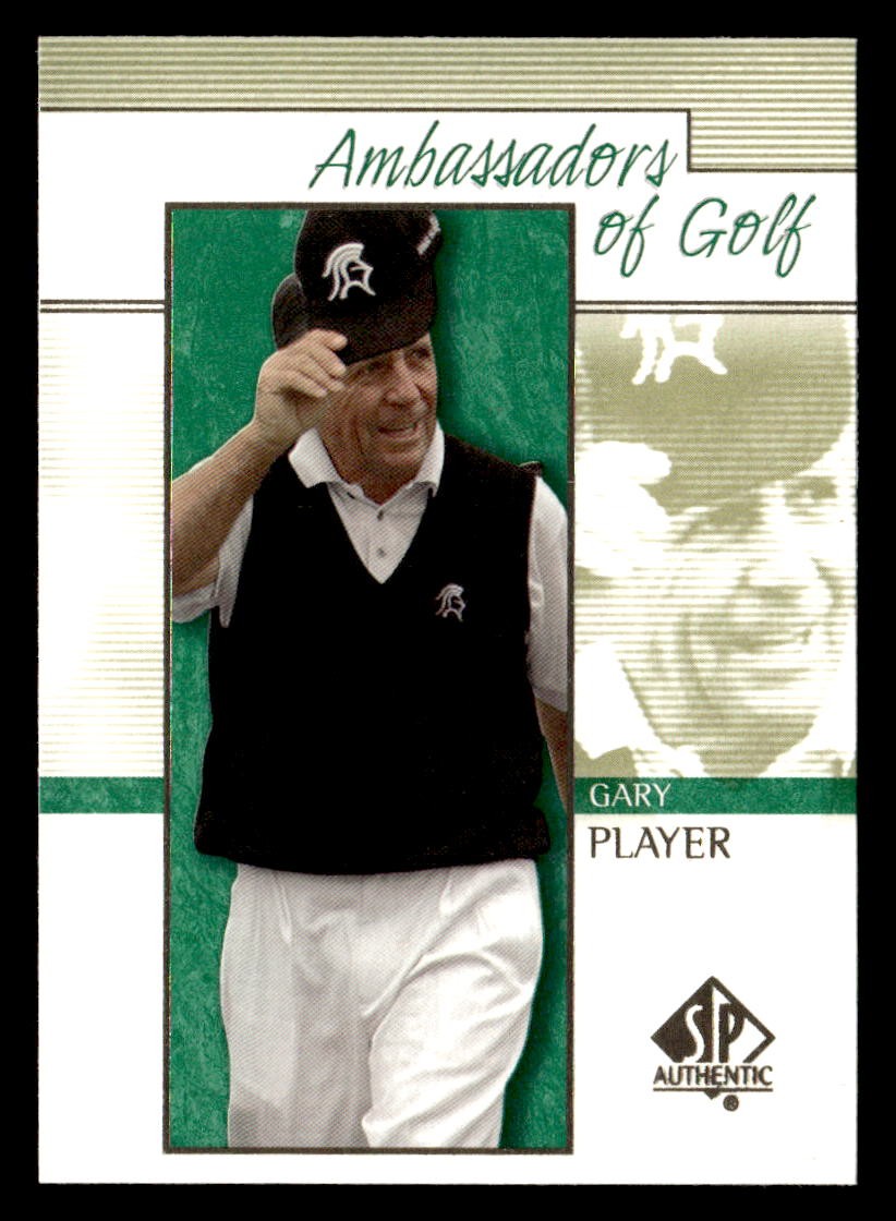 2001 SP Authentic #129 Gary Player