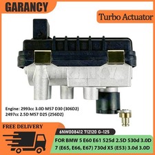 G-125 712120 6NW008412 Turbo Actuator for BMW E60 E61 530d 730d X5 E53 3.0D