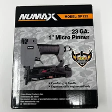 NuMax SP123 Pneumatic 23-Gauge 1" Micro Pinner Nailer New in Box