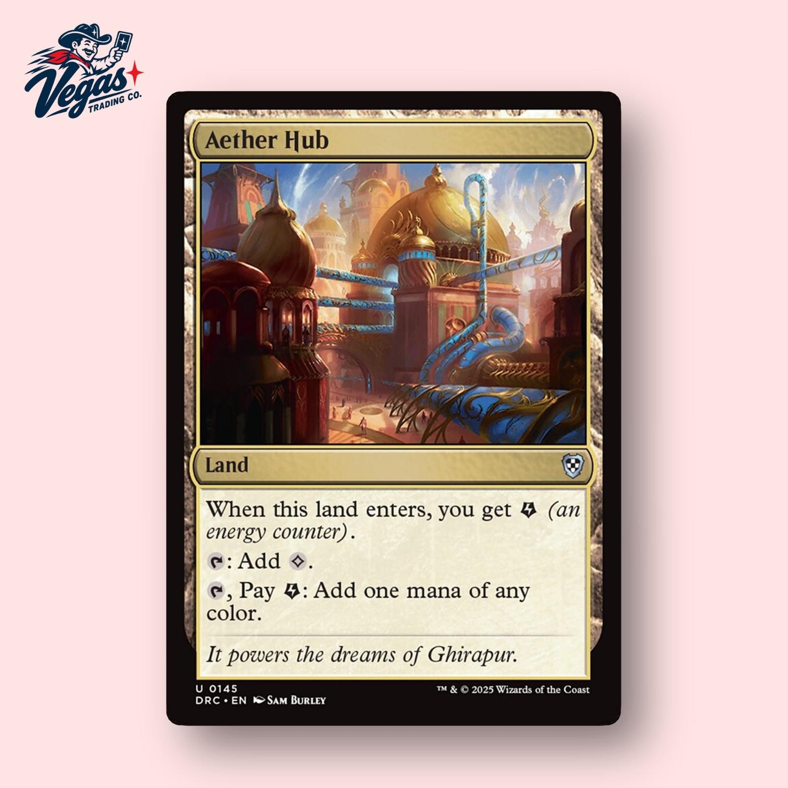Aether Hub #145 Uncommon Commander: Aetherdrift Magic: The Gathering NM