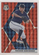 2021 Panini Mosaic Rookie Red Mosaic Prizm Tucker Davidson #240 1n0