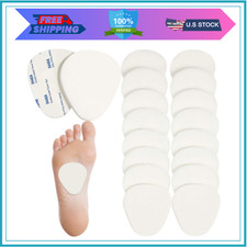 20 Pack Metatarsal Pads for Women and Men 1/4 Thick Felt Ball Of Foot Cushion