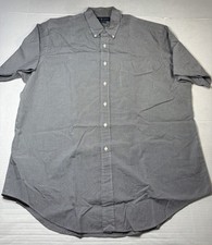Polo Ralph Lauren Shirt Short Sleeve Men  s Size XL Classic Fit Button Gray