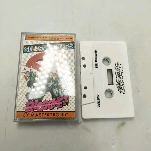Jeu à bande Ghostbusters Amstrad CPC 464 Ricochet 1984 - Photo 3/6