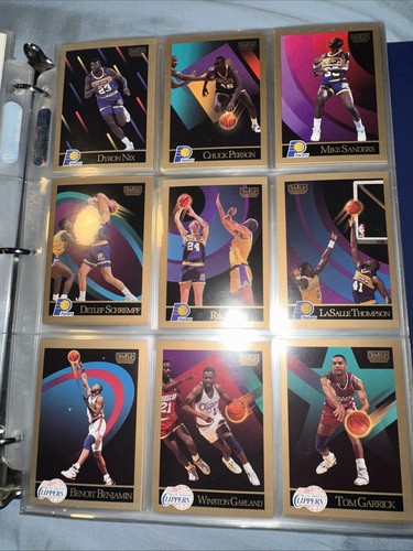 1990-91 SKYBOX PREMIUM BASKETBALL KARTEN KOMPLETTSATZ BINDER #1-423 SERIE 1 & 2 - Bild 4 von 11