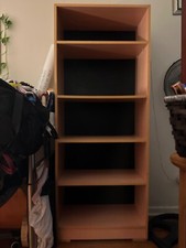 Bookcase with 5 Adjustable Shelves