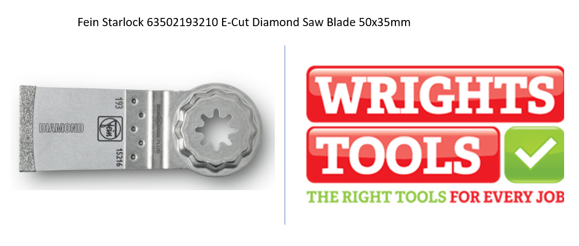 Fein Starlock 63502193210 E-Cut Diamond Saw Blade 50x35mm