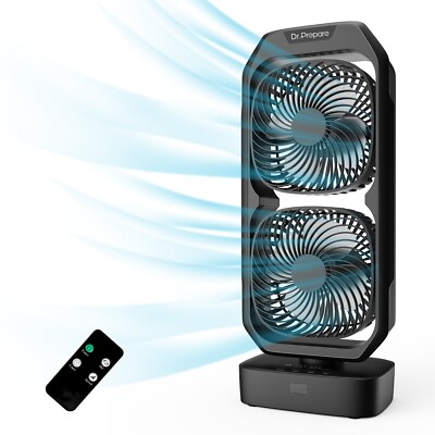 Dr. Prepare Dr.Prepare 16  Dual Oscillating Tower Fan