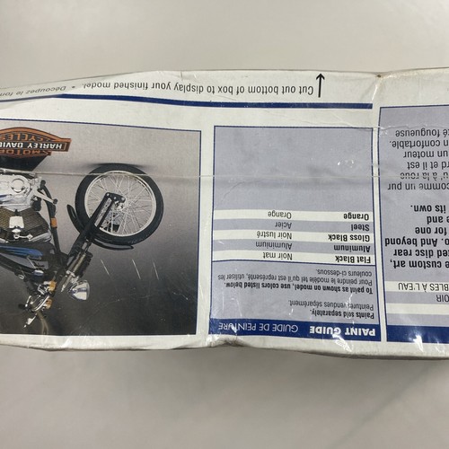 Revell Model Kit, SnapTite Harley-Davidson Bad Boy, #7305 1:8 Scale Skill 2 1996 - Picture 3 of 6