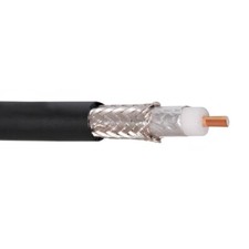 Times Microwave LMR-400 Flexible Low Loss Communications Coax Cable Black