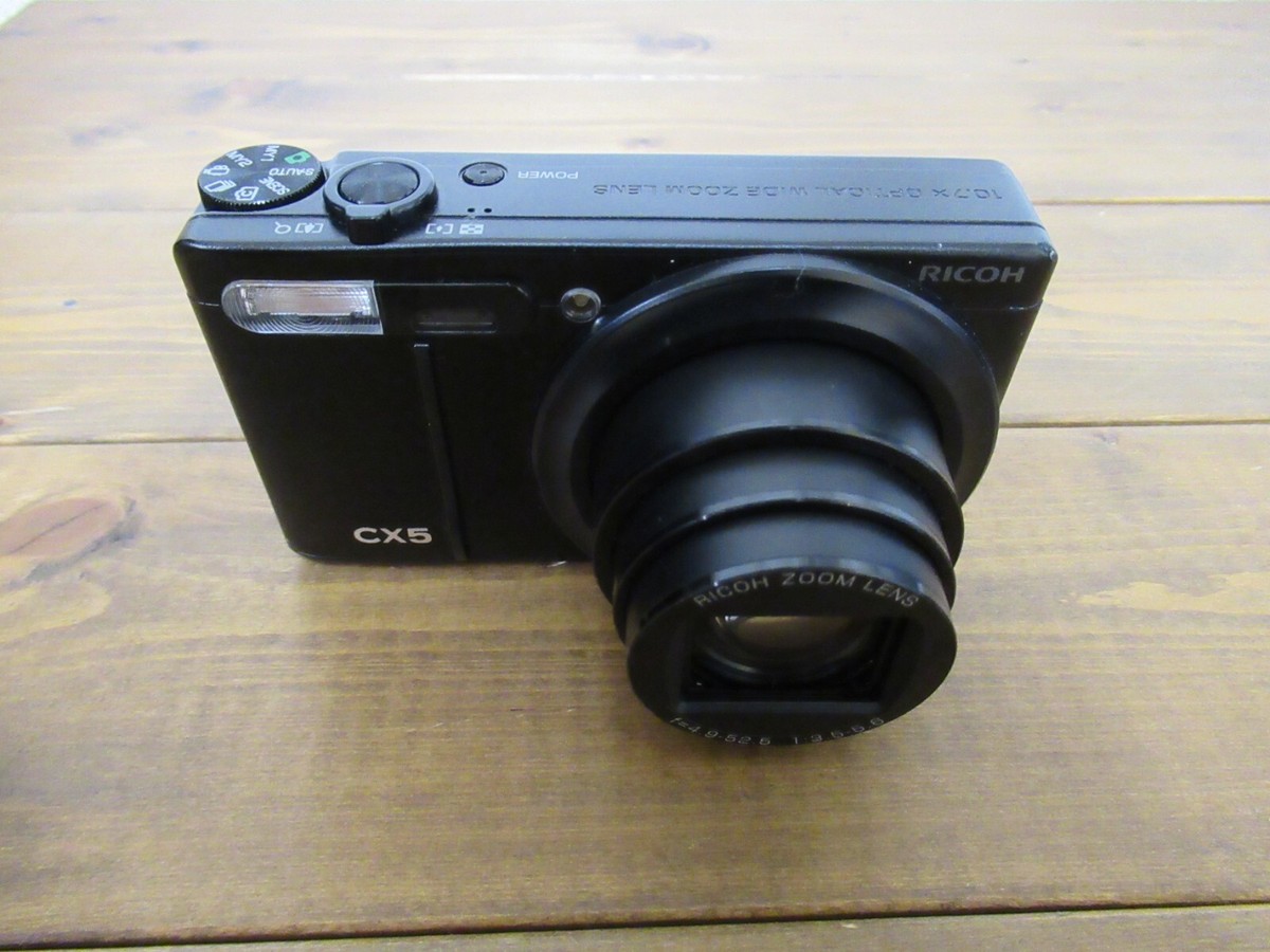 RICOH CX5 Black Compact Digital Camera From Japan - Used | eBay