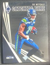 DK Metcalf 2019 Panini Phoenix Catching Fire RC ROOKIE #3 Seattle Seahawks  VG