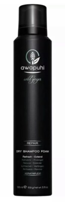 Awapuhi Wild Ginger Dry Shampoo Foam 5.6 oz NEW & FRESH