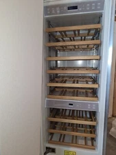 Fulgor Milano F7IBW2401-L  24" Built In Dual Zone Wine Cooler - Panel Ready