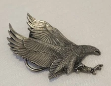 Eagle Belt Buckle The Great American Buckle Co Chicago H506 Vintage 1979