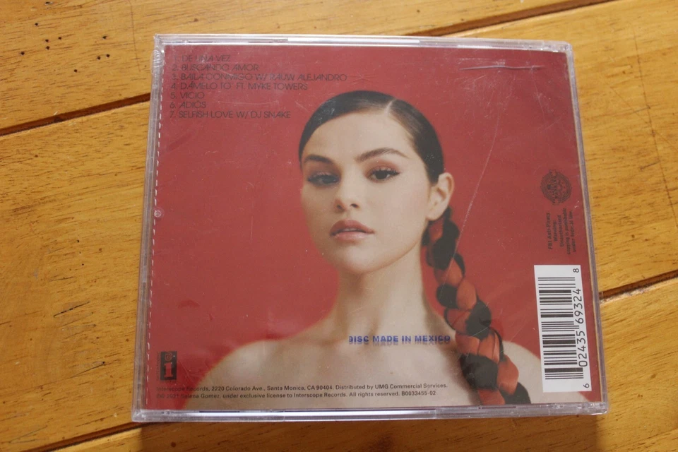 SELENA GOMEZ - REVELACION EXCLUSIVE (CD, 2021) [NEW] CASE CRACKED / TORN SEAL Foto 2 de 4