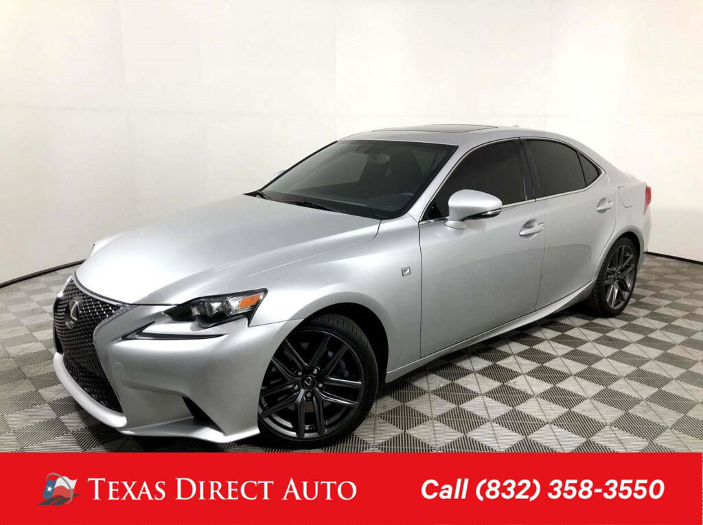 2016 Lexus IS  Texas Direct Auto 2016 Used Turbo 2L I4 16V Automatic RWD Sedan Premium