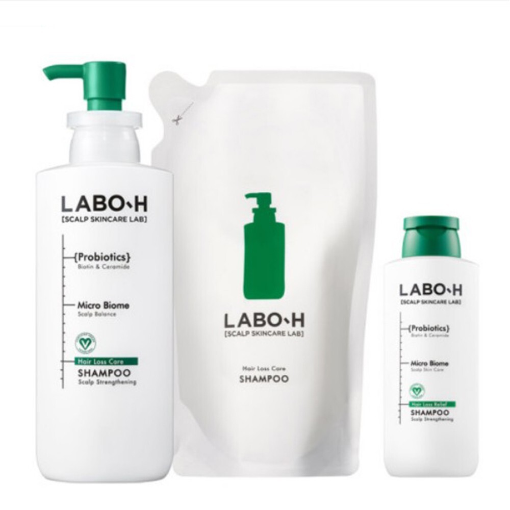 Labo H LABO-H Lightly acidic Hair Loss Care vegan Shampoo 980ml Set Scalp ...