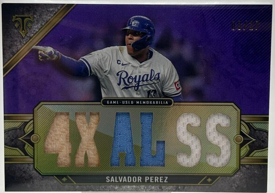 2024 Topps Triple Threads - Salvador Perez #TTR-SPE2 - 1 of 1