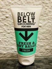 Below The Belt Grooming Fresh & Dry Balls Deodorant Gel For Men Fresh- 75ml X 2