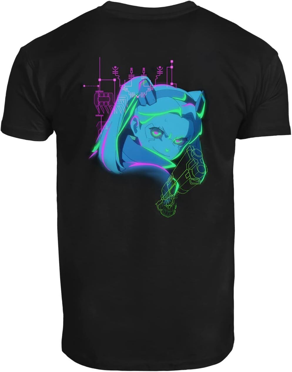 DEVplus CyberpunkEdgerunnersT-футболка, не требующая возврата.