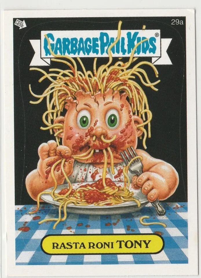 Rasta Roni Tony 29a Garbage Pail Kids GPK 2007 ANS6 All-New Series 6