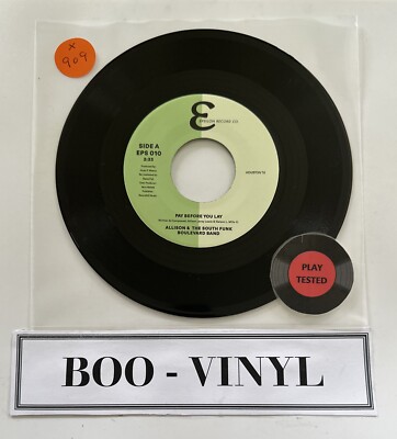 Allison & The South Funk Boulevard Band - Pay Before You Lay 7  Funk Soul NM