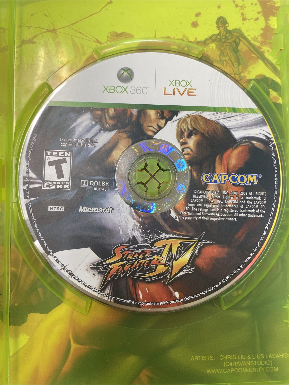 Street Fighter IV - Xbox 360 Game W/Manuel 13388330119 | eBay