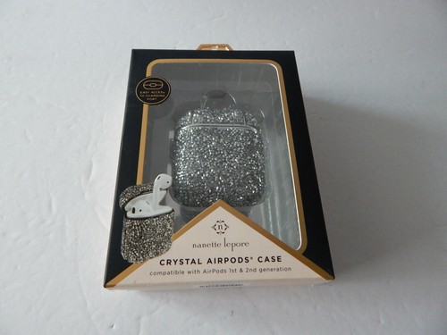 Nanette Lepore Crystal Airpods Case For Airpods 1st & 2nd Generation New - Picture 29 of 77
