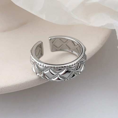 Adjustable Rings For Women Geometry Luxury Fine Jewelry Aesthetic Accessories_D - Picture 6 of 6