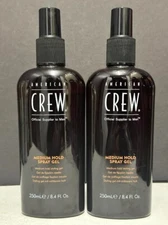 American Crew Medium Hold Spray Gel - 2 Pack / 8.4 fl oz each