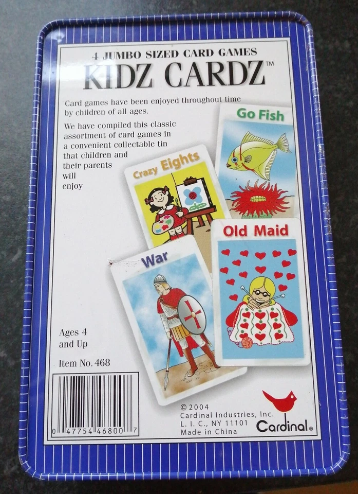 3 FAMILY CARD GAMES KIDZ CARDZ 4 CARD GAMES FOOTBALL TRIVIA BRITISH TRIVIA XMAS - Image 3 of 4